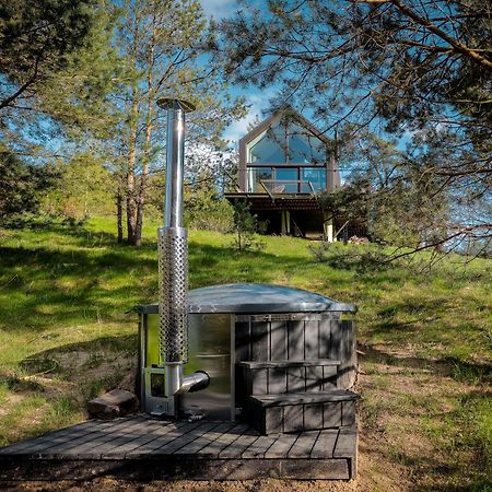 Dom Pod Klonem Na Kaszubach Villa คอชเชียซือนา ภายนอก รูปภาพ
