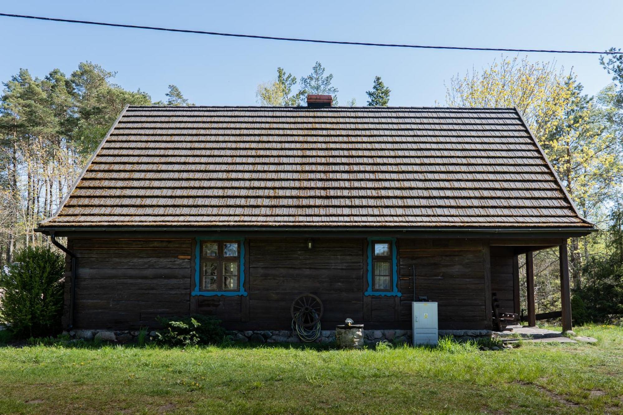 Dom Pod Klonem Na Kaszubach Villa คอชเชียซือนา ภายนอก รูปภาพ