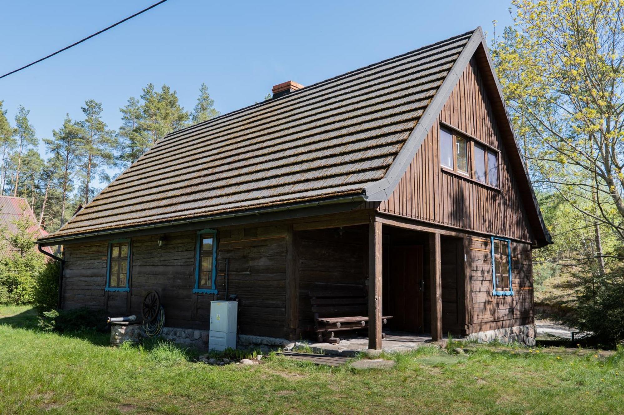 Dom Pod Klonem Na Kaszubach Villa คอชเชียซือนา ภายนอก รูปภาพ