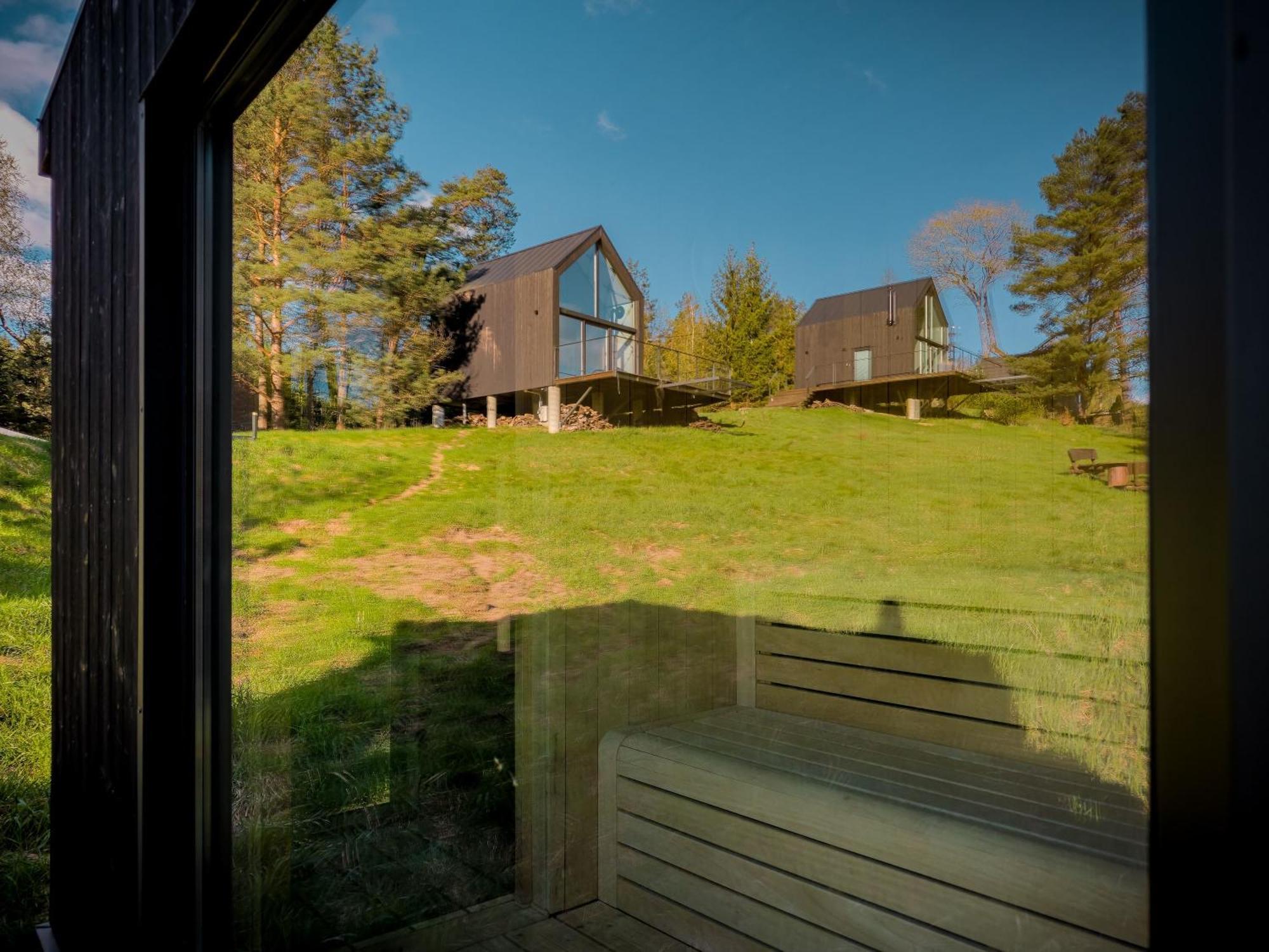 Dom Pod Klonem Na Kaszubach Villa คอชเชียซือนา ภายนอก รูปภาพ