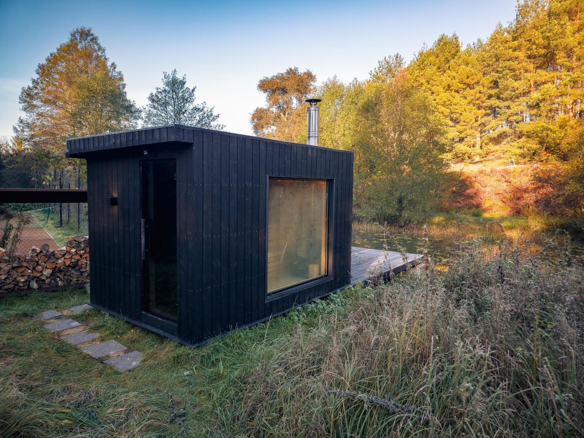 Dom Pod Klonem Na Kaszubach Villa คอชเชียซือนา ภายนอก รูปภาพ