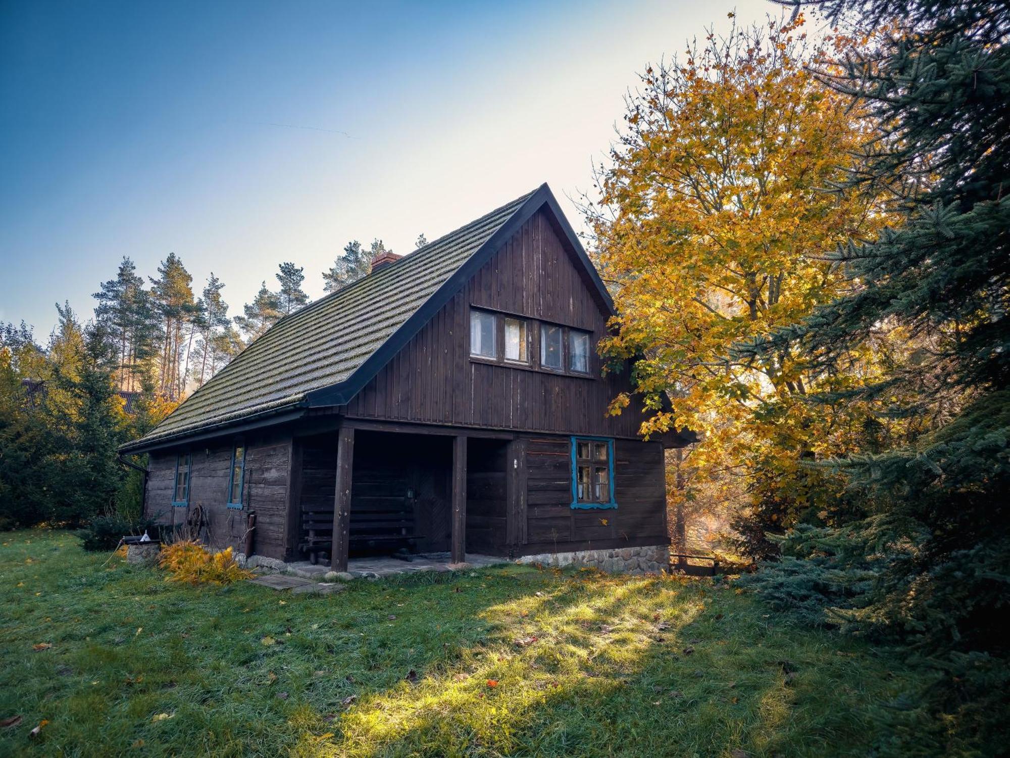 Dom Pod Klonem Na Kaszubach Villa คอชเชียซือนา ภายนอก รูปภาพ