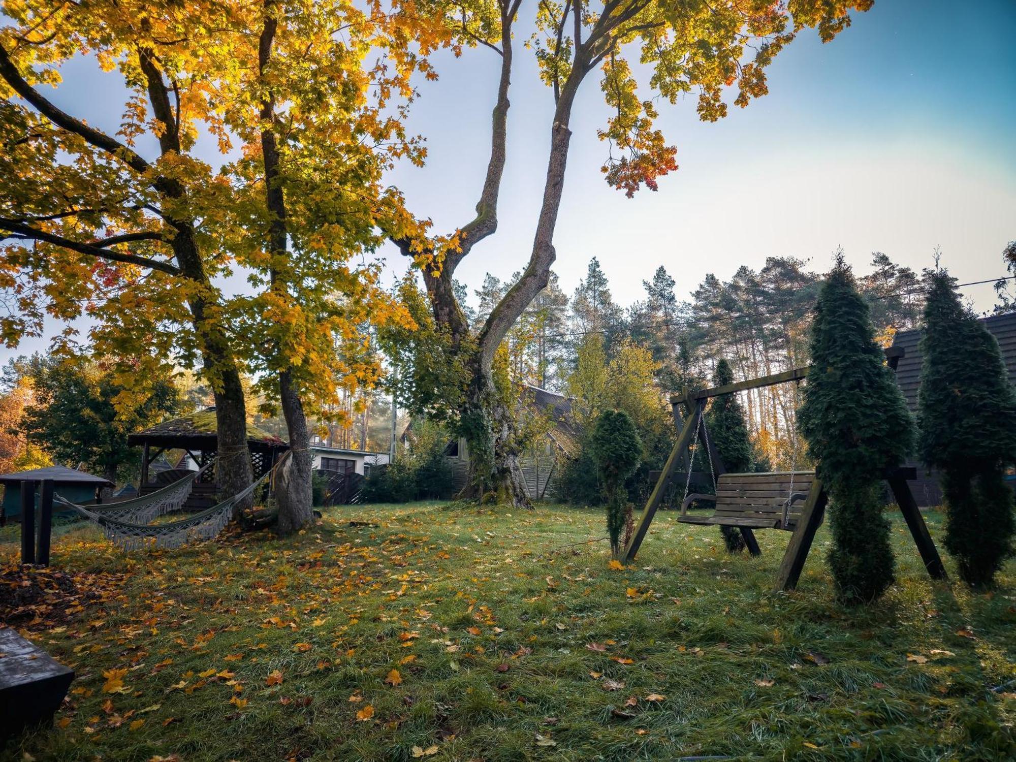 Dom Pod Klonem Na Kaszubach Villa คอชเชียซือนา ภายนอก รูปภาพ