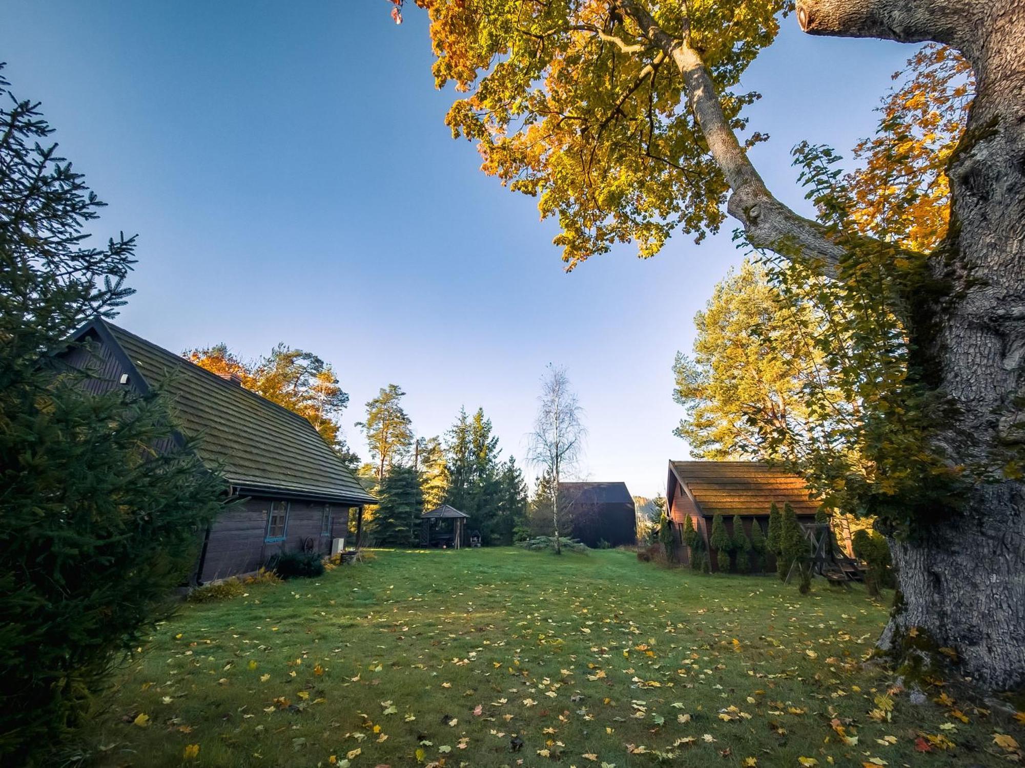 Dom Pod Klonem Na Kaszubach Villa คอชเชียซือนา ภายนอก รูปภาพ