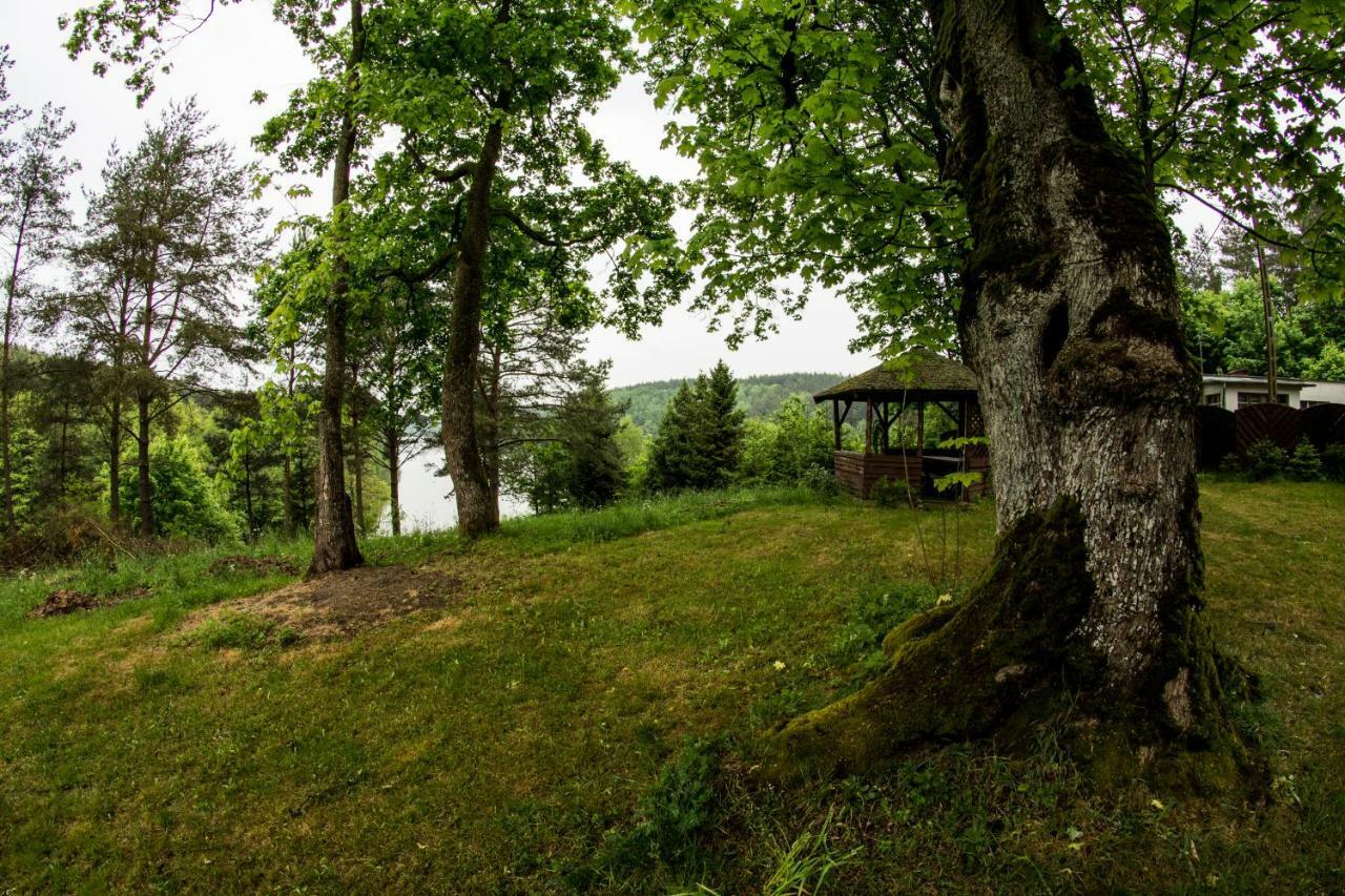 Dom Pod Klonem Na Kaszubach Villa คอชเชียซือนา ภายนอก รูปภาพ